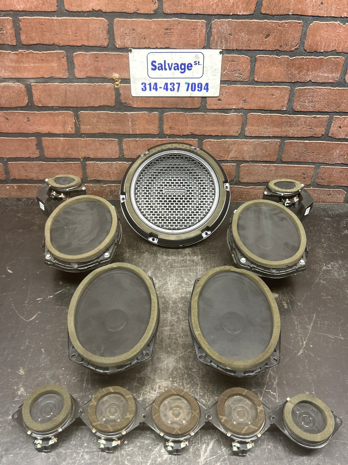 2012-2023 CHRYSLER 300C SRT8 OEM AUDIO SOUND HARMON/KARDON SPEAKER SET OF (12)