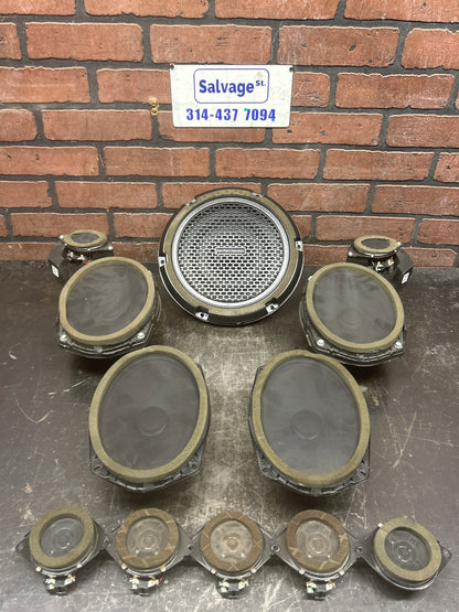 2012-2023 CHRYSLER 300C SRT8 OEM AUDIO SOUND HARMON/KARDON SPEAKER SET OF (12)