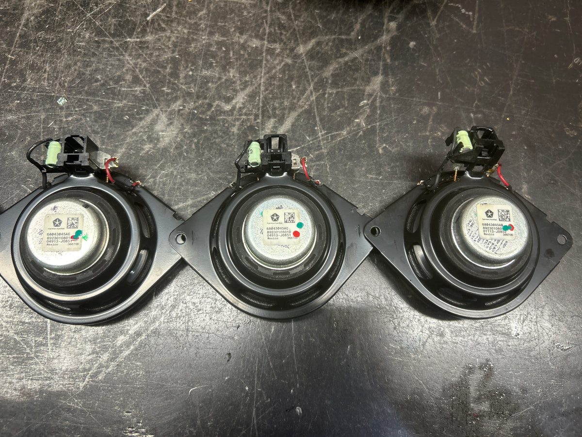 2012-2023 CHRYSLER 300C SRT8 OEM AUDIO SOUND HARMON/KARDON SPEAKER SET OF (12)
