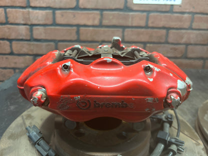 05-14 CHRYSLER 300C SRT8 OEM FRONT FOUR PISTON BREMBO BRAKE CALIPERS W/ROTORS