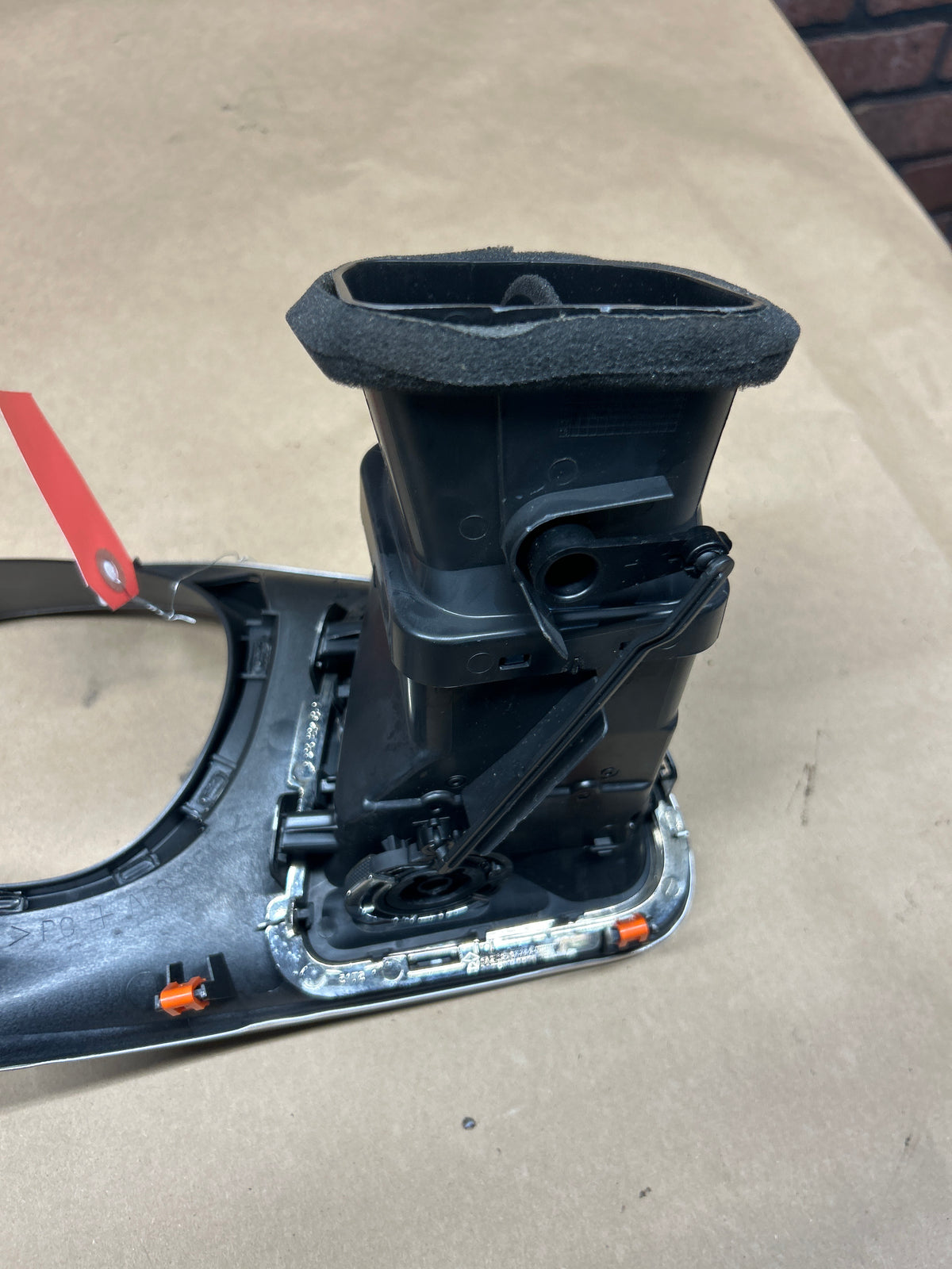 15-23 Challenger SRT Hellcat Carbon OEM Dash Speedometer Radio Trim Bezel Vents
