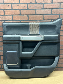 2018-2020 Ford F-150/250/350 Right Passenger RH Front Door Trim Panel Ebony OEM