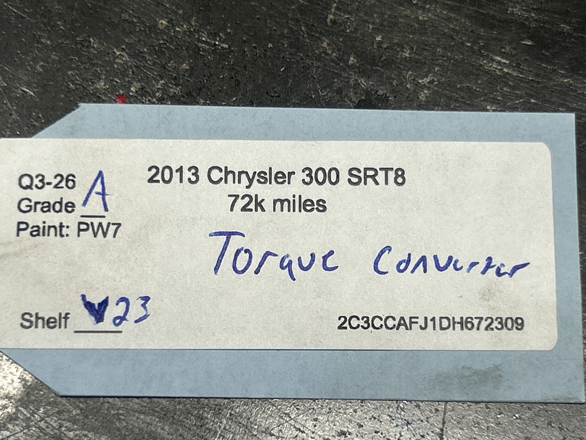 2012-2014 Chrysler 300C SRT8 Automatic Transmission Torque Converter 68087442AA