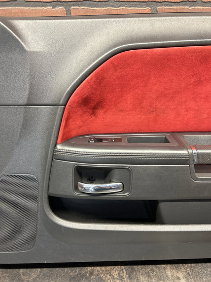 08-14 Dodge Challenger SRT8 Passenger LH Side Interior Door Panel 1XF761RRAB OEM