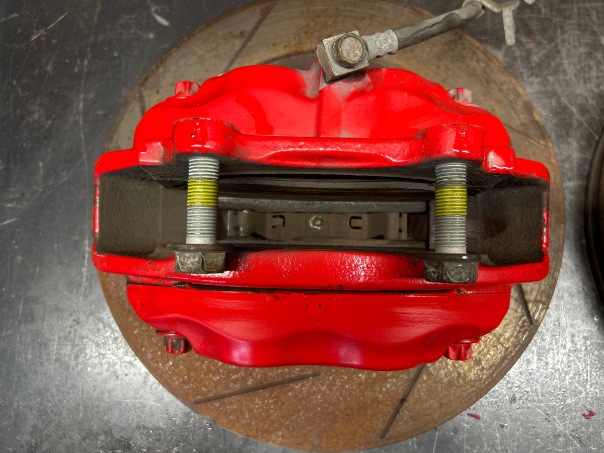 12-23 Charger Challenger 300 Scat Pack SRT Front Brembo Brake Calipers & Rotors