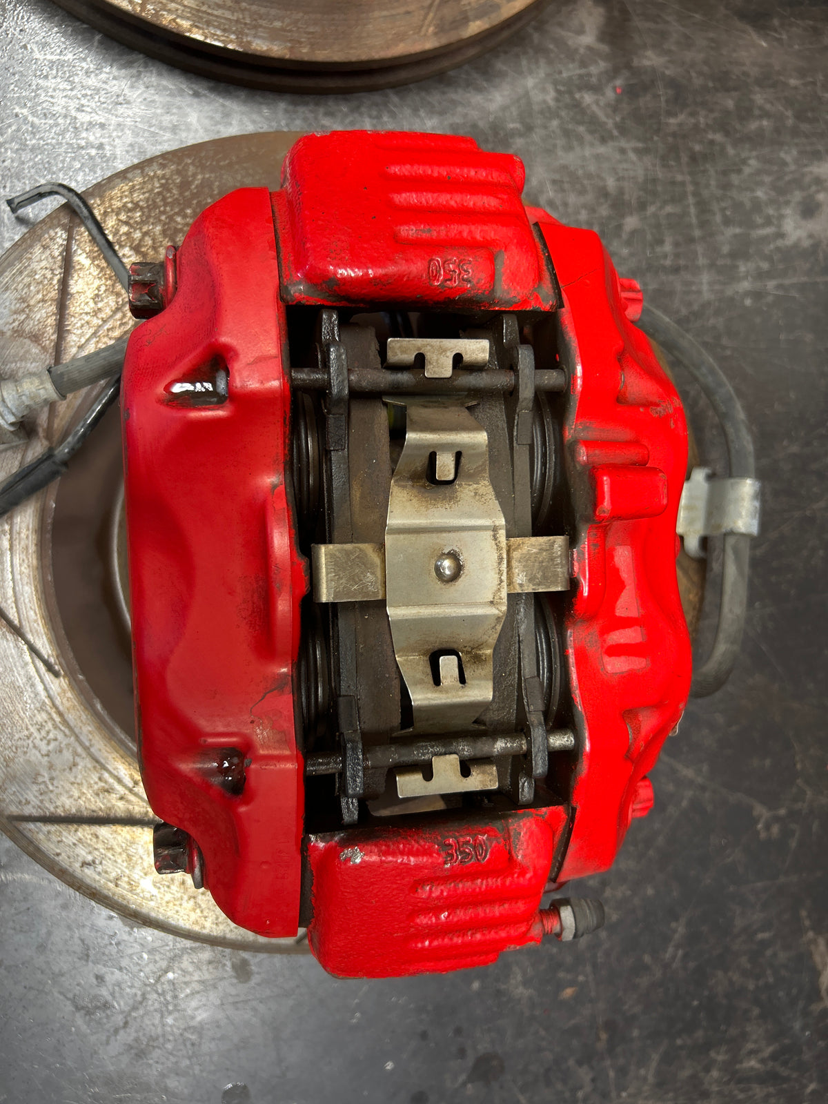 12-23 Charger Challenger 300 Scat Pack SRT Front Brembo Brake Calipers & Rotors