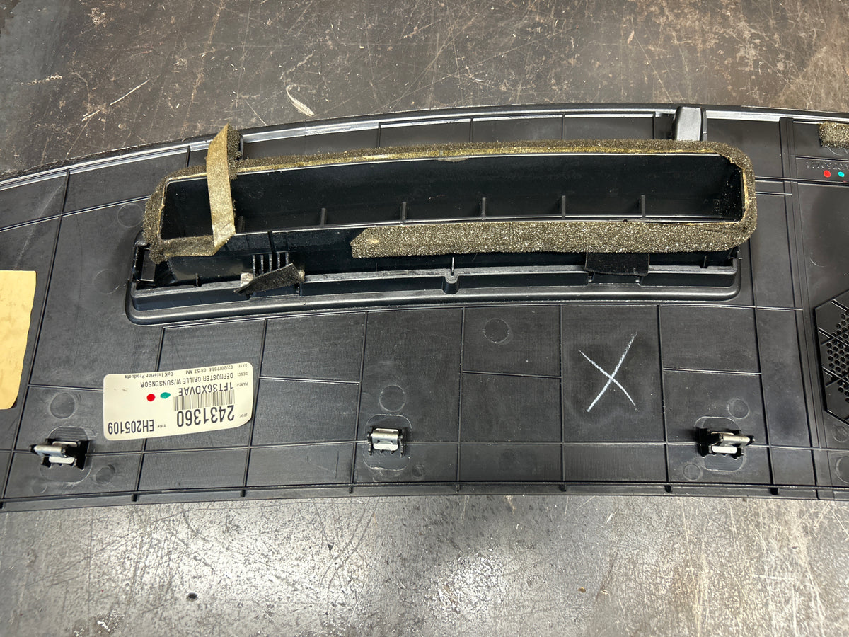 08-14 Dodge Challenger OEM Dash Upper Defrost Grill Cover Panel 1FT36XDVAE