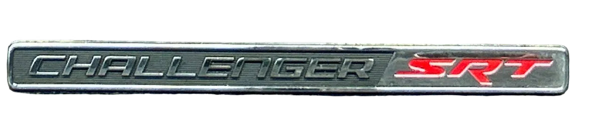 08-14 Dodge Challenger SRT Dash Instrument Panel Plaque Nameplate Emblem OEM