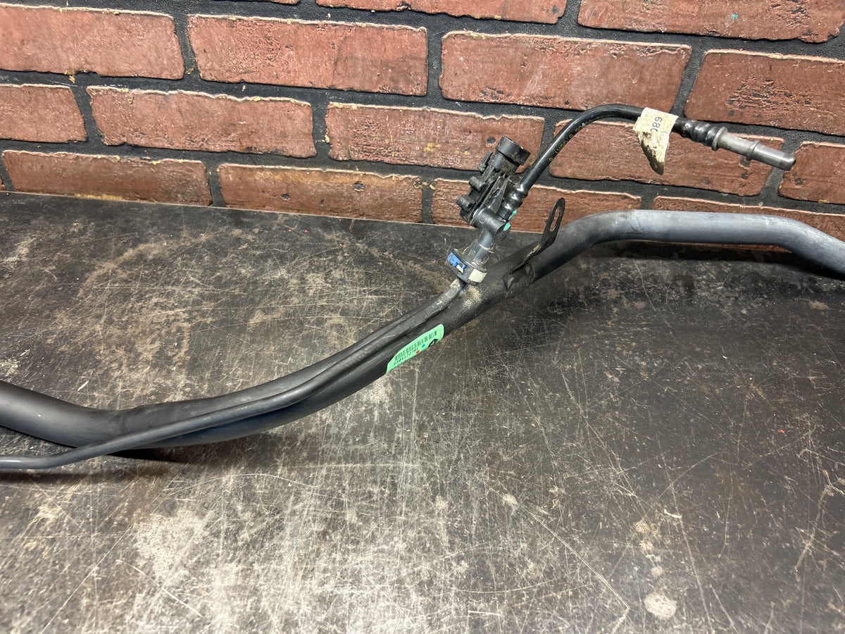 11-23 Dodge Challenger Fuel Filler Neck and Chrome Door OEM 68061727AE