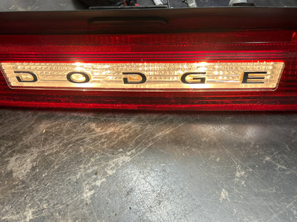 08-14 Dodge Challenger SRT Rear Rear Trunk Lid Center Tail Light 05028775AD OEM