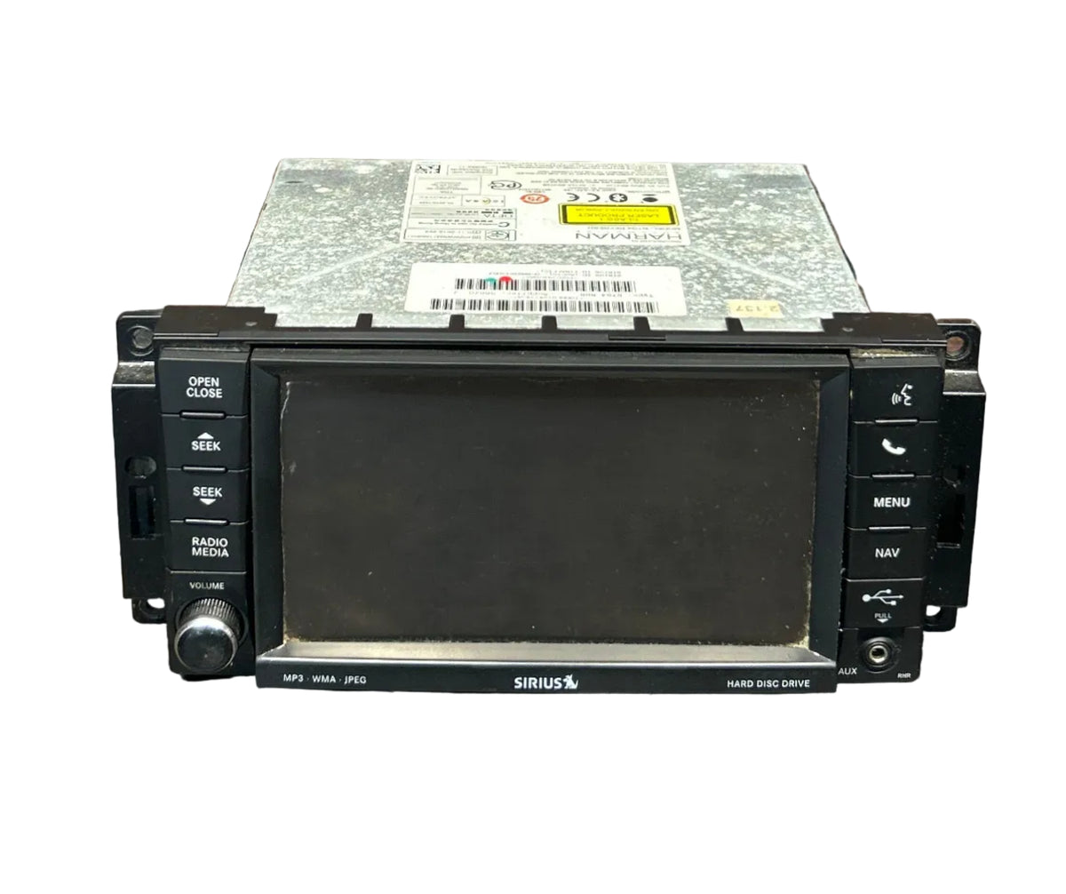 07-14 CHRYSLER JEEP DODGE Navigation Low Speed SAT Radio RHR CD DVD P68092001AD