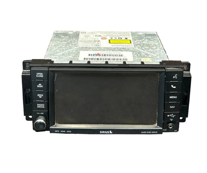 07-14 CHRYSLER JEEP DODGE Navigation Low Speed SAT Radio RHR CD DVD P68092001AD