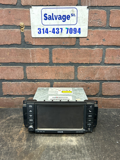07-14 CHRYSLER JEEP DODGE Navigation Low Speed SAT Radio RHR CD DVD P68092001AD