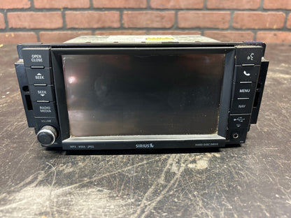 07-14 CHRYSLER JEEP DODGE Navigation Low Speed SAT Radio RHR CD DVD P68092001AD