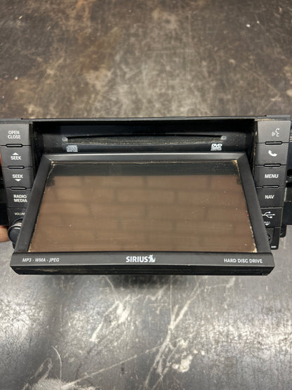 07-14 CHRYSLER JEEP DODGE Navigation Low Speed SAT Radio RHR CD DVD P68092001AD