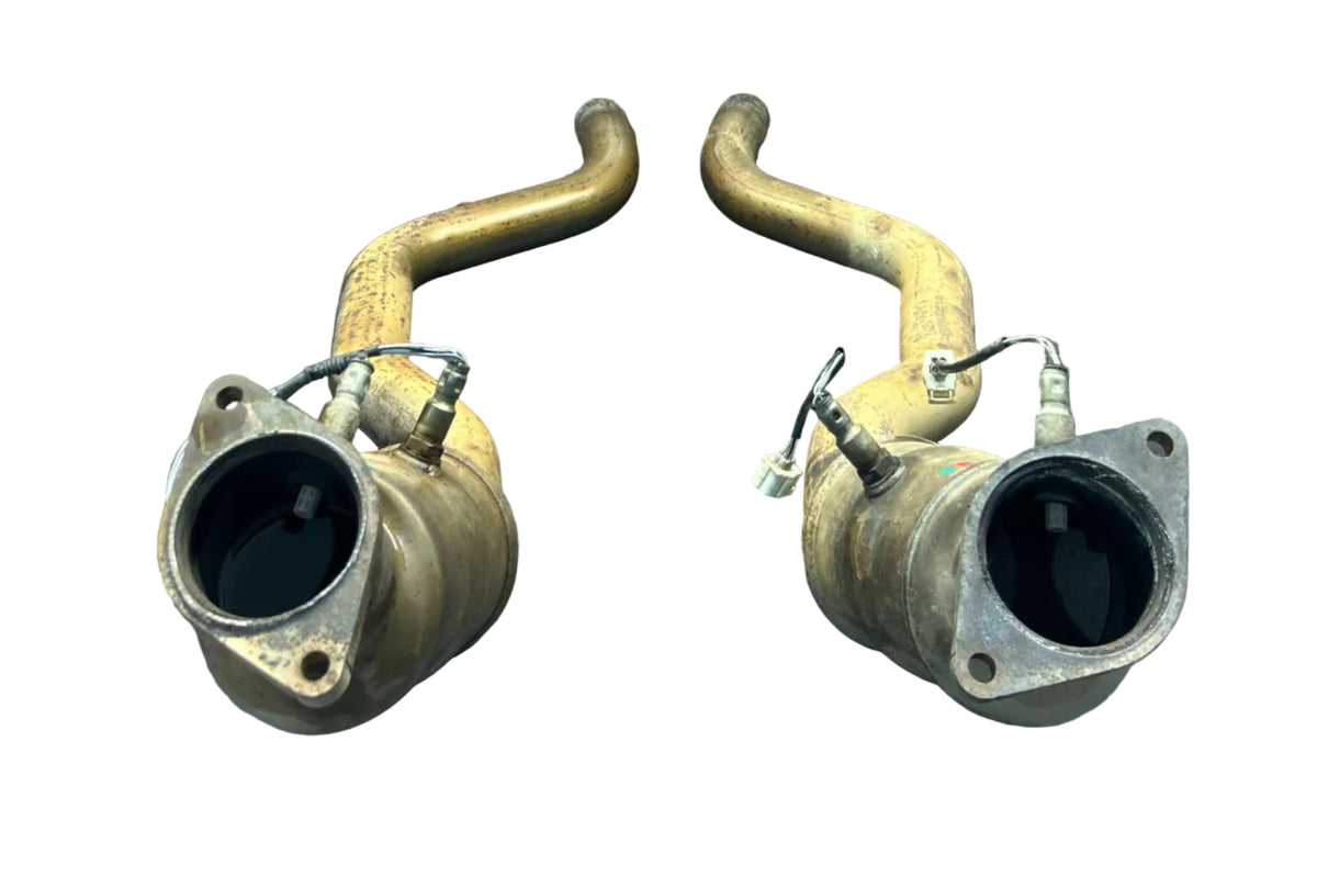 11-18 OEM 300 Charger Challenger SRT8 6.4L Down Pipe Exhaust Left Right Set Pair