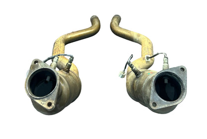 11-18 OEM 300 Charger Challenger SRT8 6.4L Down Pipe Exhaust Left Right Set Pair