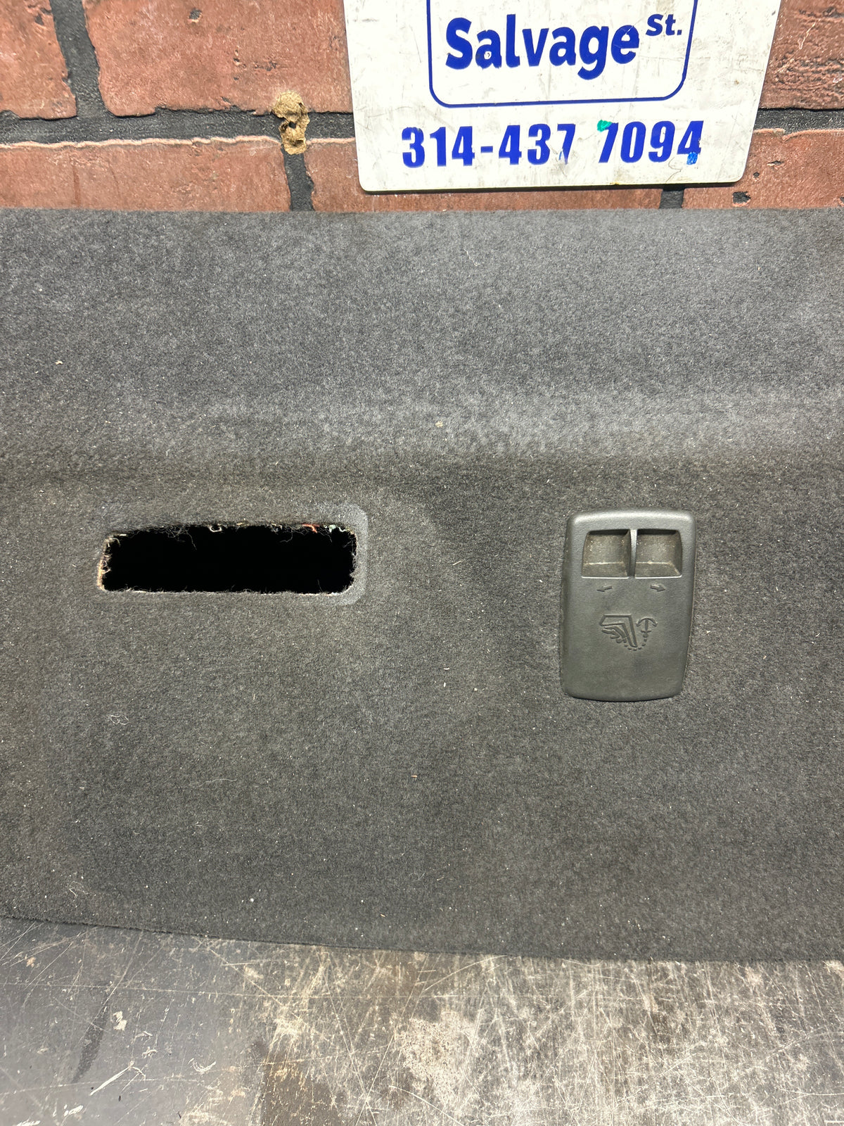 08-14 Dodge Challenger SRT8 Rear Deck Shelf Silencer Panel Insulator Cover OEM