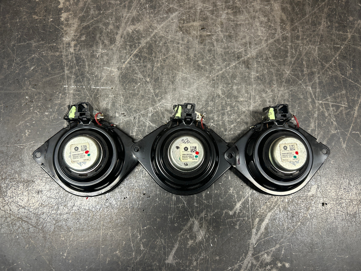 2012-2023 Mopar Dodge Challenger Harman Kardon Speaker Set of (9) 05091042AC OEM