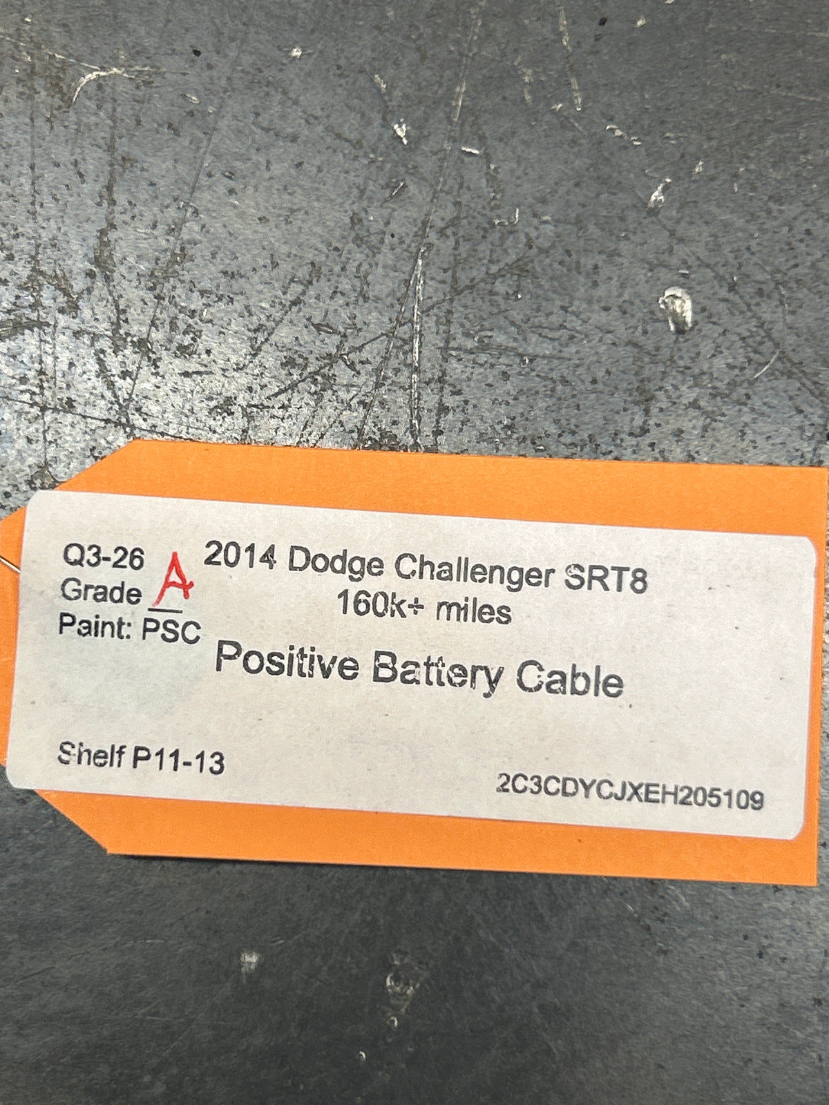 2011-23 DODGE CHALLENGER SRT8 BATTERY POSITIVE CABLE WIRE OEM 68069652AB
