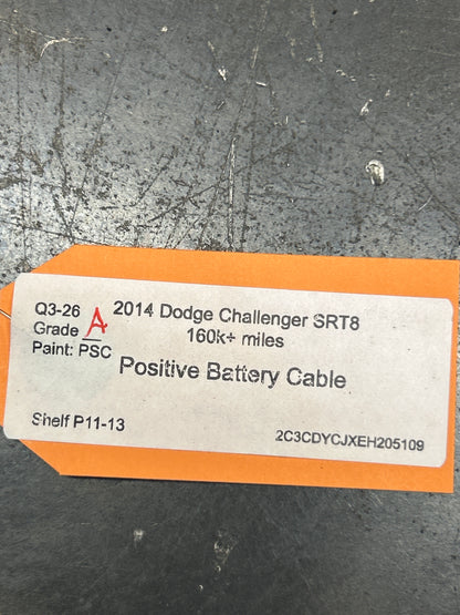 2011-23 DODGE CHALLENGER SRT8 BATTERY POSITIVE CABLE WIRE OEM 68069652AB
