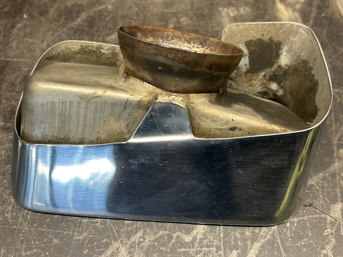 2011-2014 Dodge Challenger SRT8 Chrome Exhaust Pipe Tips Set Pair OEM 5147196AA