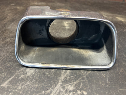 2011-2014 Dodge Challenger SRT8 Chrome Exhaust Pipe Tips Set Pair OEM 5147196AA