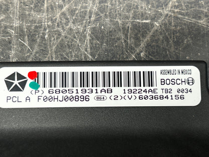 2008-2014 Dodge Challenger SRT8 Sebring Door Control Module OEM 68051931AA