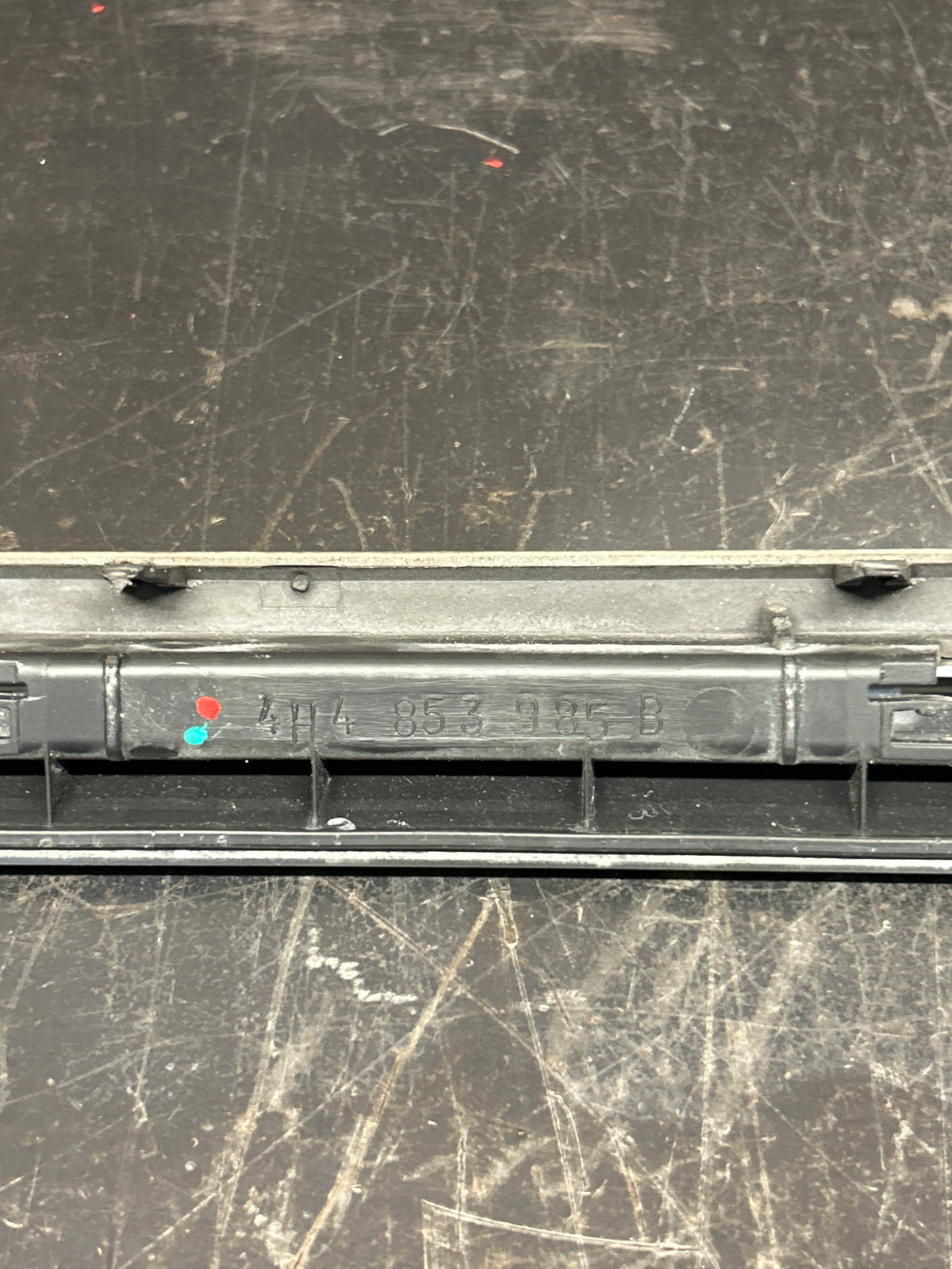 2011-2015 AUDI A8L LEFT RIGHT ROCKER PANEL GUARD SIDE SKIRT TRIM CHROME OEM