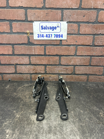 2008-2023 DODGE CHALLENGER HELLCAT OEM BONNET HOOD LID BOTH HINGES BRACKETS