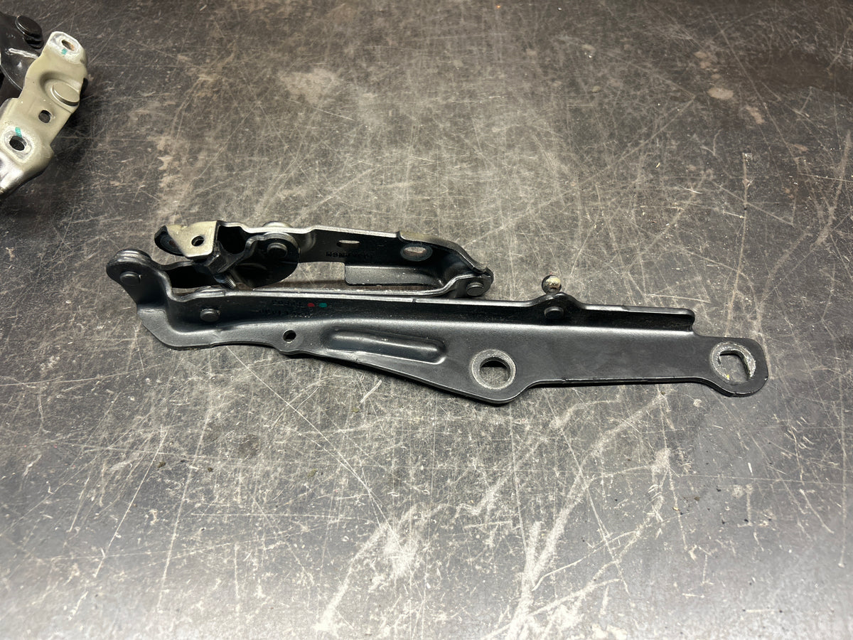 2008-2023 DODGE CHALLENGER HELLCAT OEM BONNET HOOD LID BOTH HINGES BRACKETS