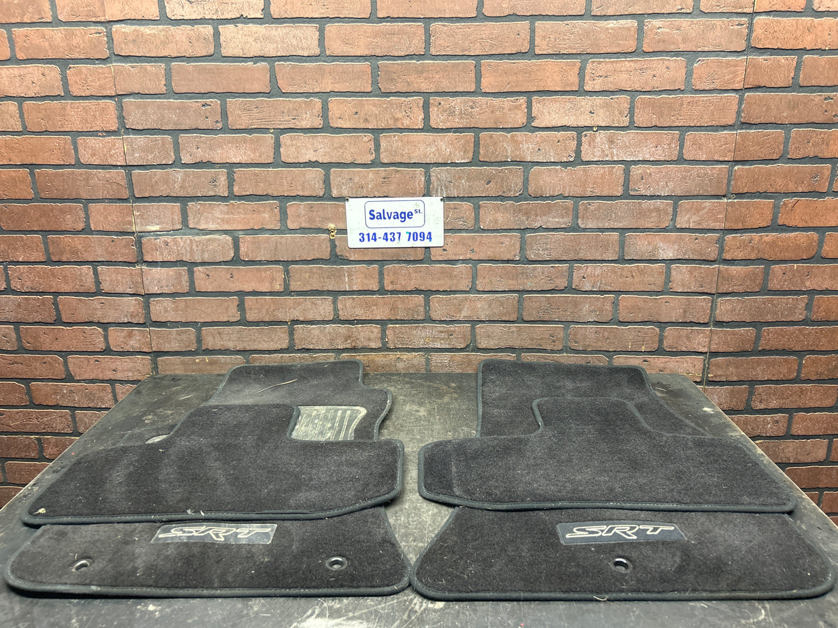 15-23 Dodge Challenger SRT Hellcat Original SRT Carpet Floor Mats Front/Rear