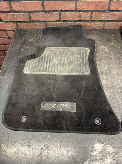15-23 Dodge Challenger SRT Hellcat Original SRT Carpet Floor Mats Front/Rear