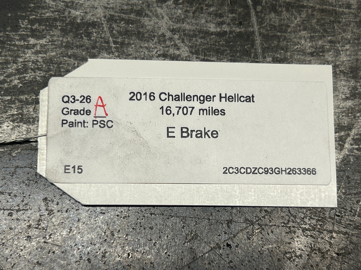 2009-2023 DODGE CHALLENGER HELLCAT OEM EMERGENCY BRAKE PEDAL ASSEMBLY 4779596AH