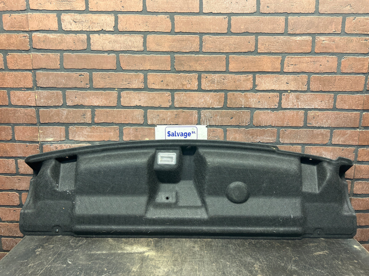 15-23 DODGE CHALLENGER HELLCAT REAR DECK SHELF PACKAGE TRAY PANEL SILENCER OEM