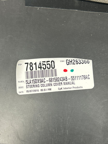 15-23 Dodge Challenger Manual Steering Column Opening Cover OEM 5LA15DX9AC