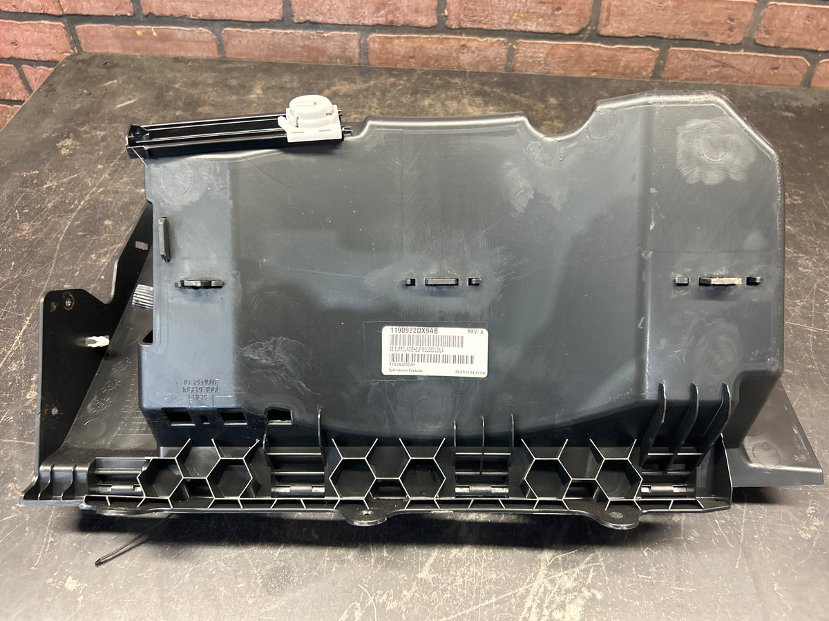 15-23 DODGE CHARGER CHALLENGER CHRYSLER 300 GLOVE BOX OEM 1YR 1QF13DX9AL