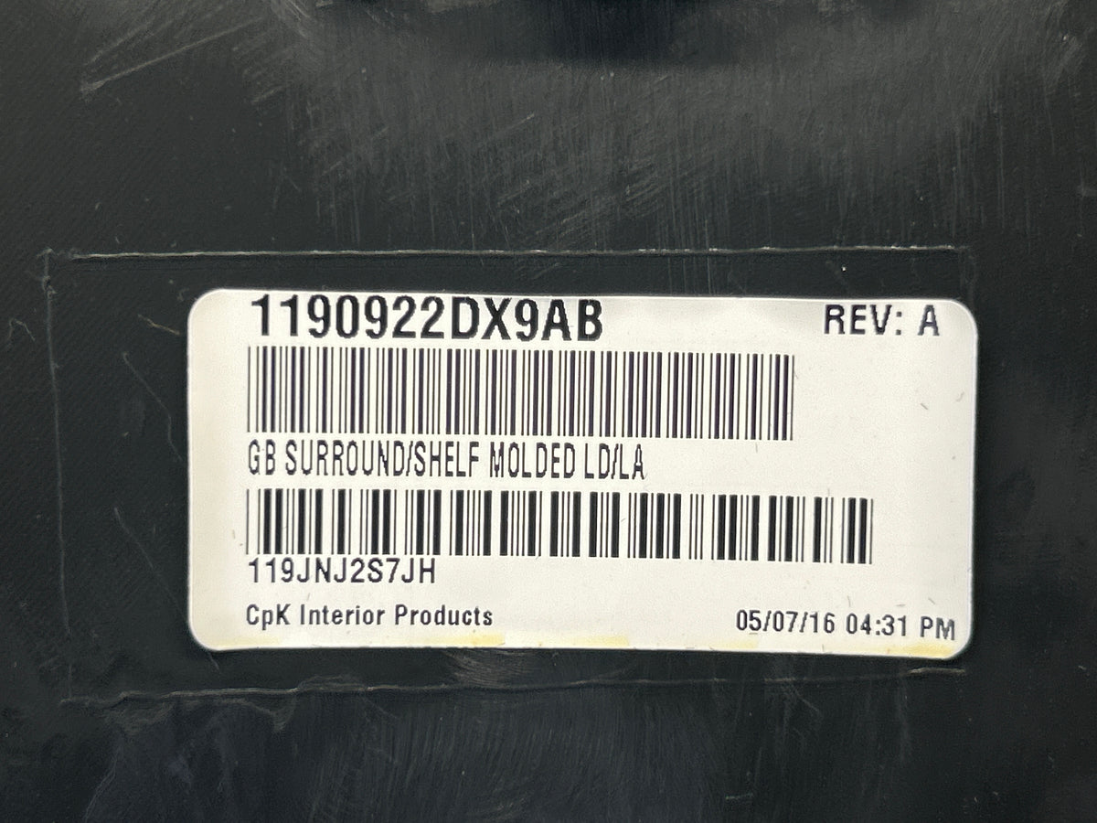 15-23 DODGE CHARGER CHALLENGER CHRYSLER 300 GLOVE BOX OEM 1YR 1QF13DX9AL
