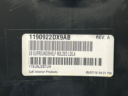 15-23 DODGE CHARGER CHALLENGER CHRYSLER 300 GLOVE BOX OEM 1YR 1QF13DX9AL