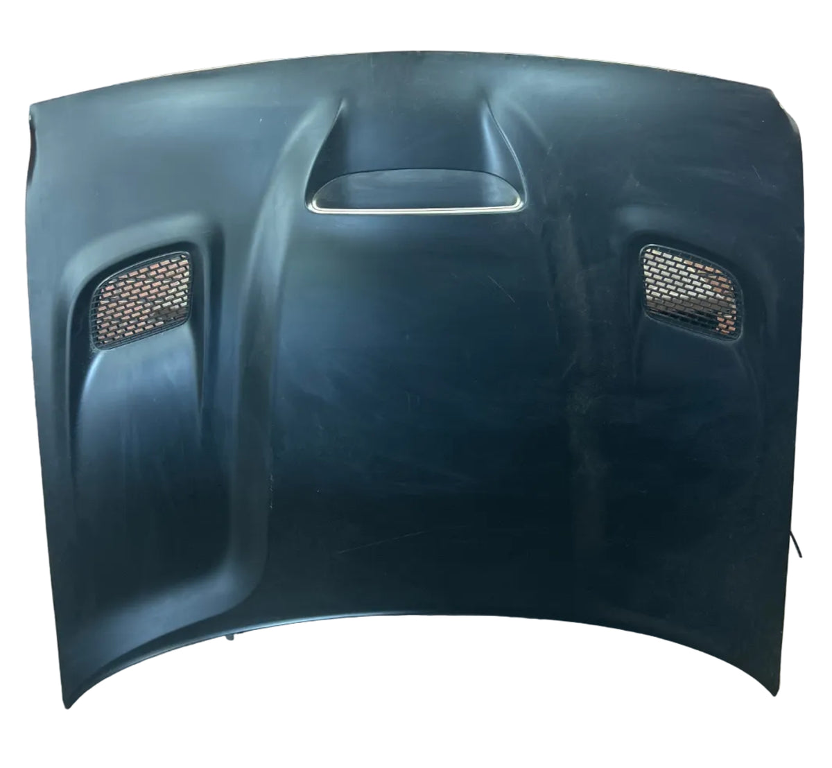 08-23 Dodge Challenger Hellcat ALUMINUM Hood Vented Bezel Small Damage In Pics