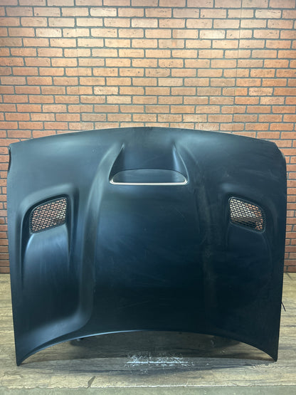 08-23 Dodge Challenger Hellcat ALUMINUM Hood Vented Bezel Small Damage In Pics