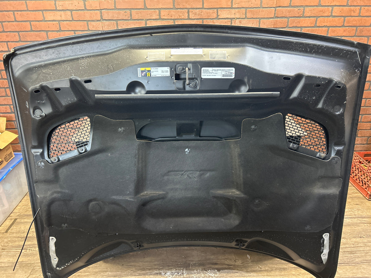 08-23 Dodge Challenger Hellcat ALUMINUM Hood Vented Bezel Small Damage In Pics