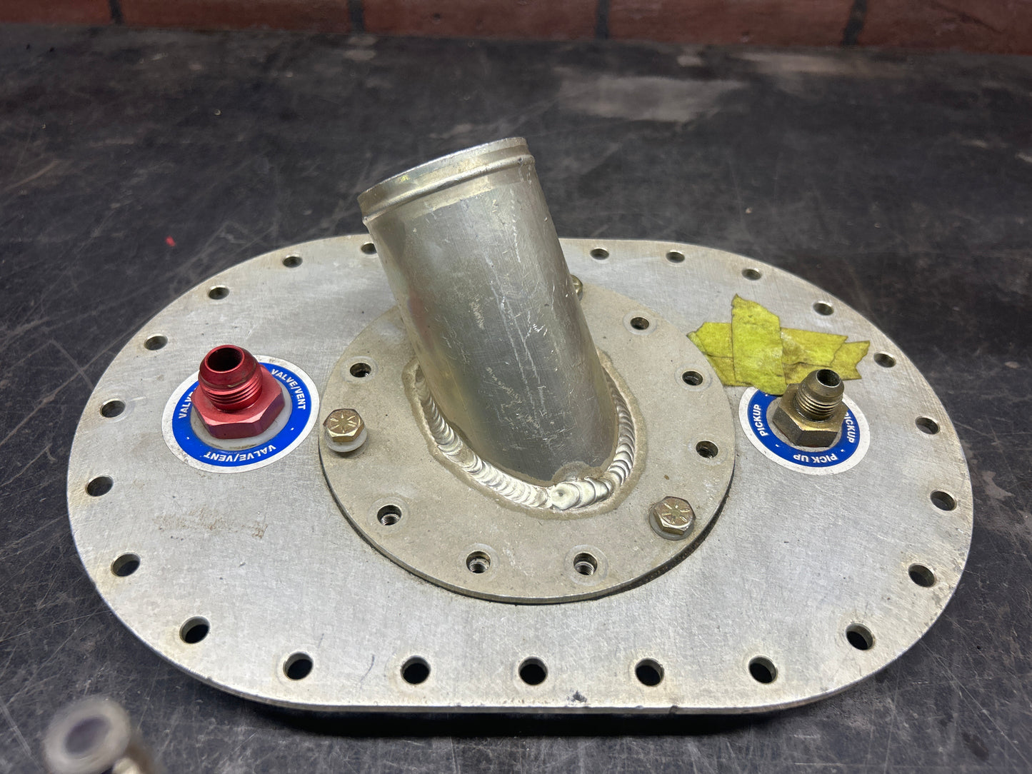 03-10 DODGE VIPER GEN 3 & 4 POLISHED ALUMINUM RACING/DRIFTING FUEL CELL