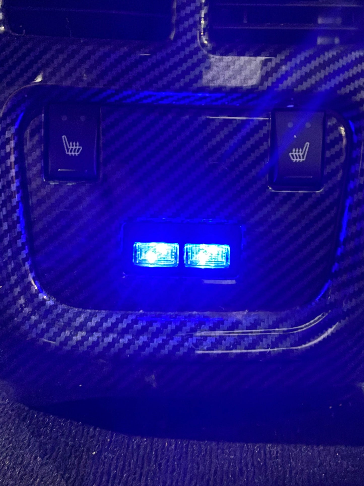 15 - 23 DODGE CHARGER CENTER CONSOLE LID LEATHER ARMREST WIRING USB PORT KIT OEM