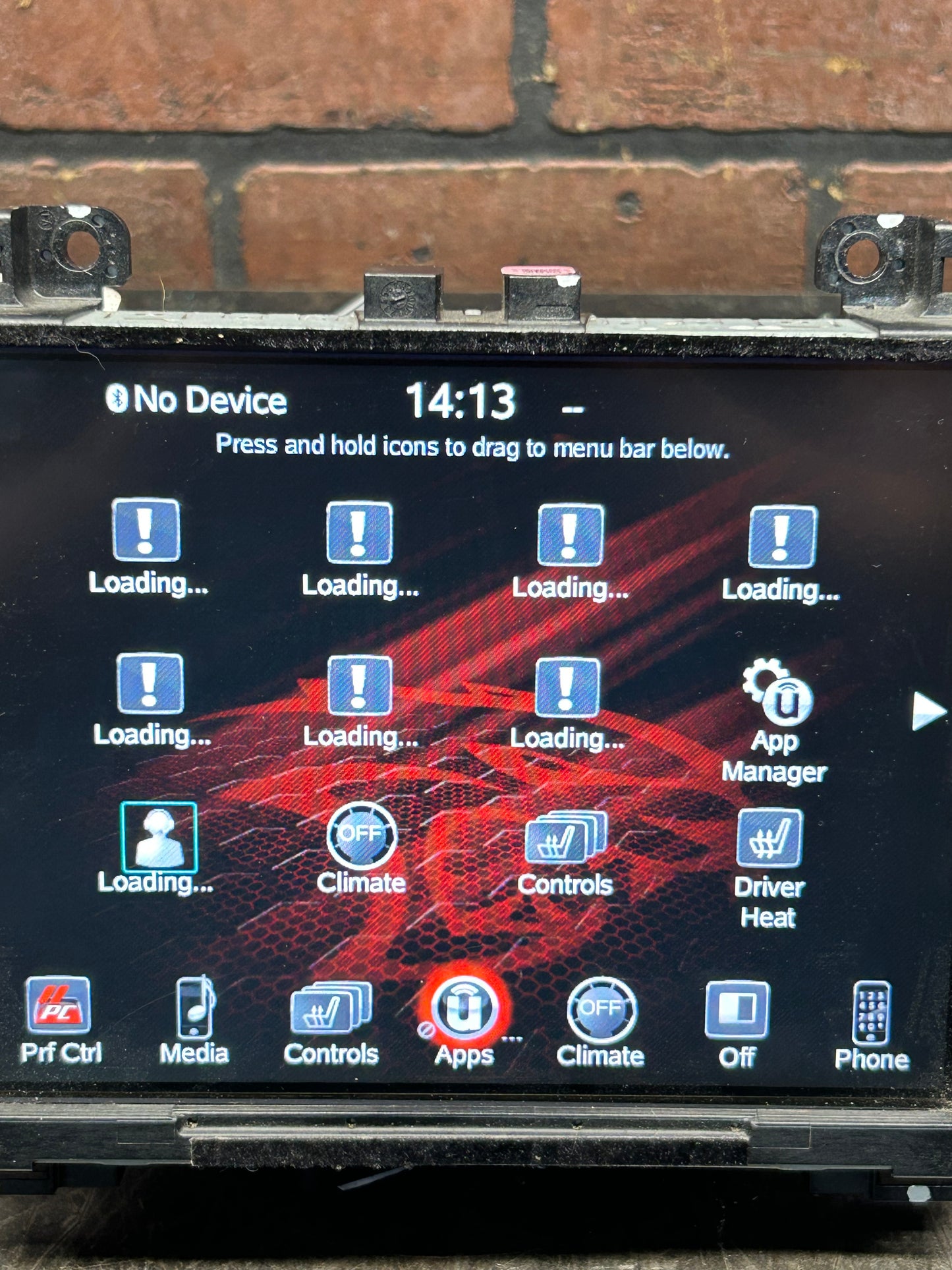 2015 Dodge Challenger 8.4" Touch Screen Radio Display Screen 68206389AH Unlocked