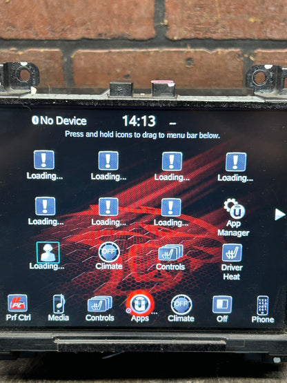 2015 Dodge Challenger 8.4" Touch Screen Radio Display Screen 68206389AH Unlocked