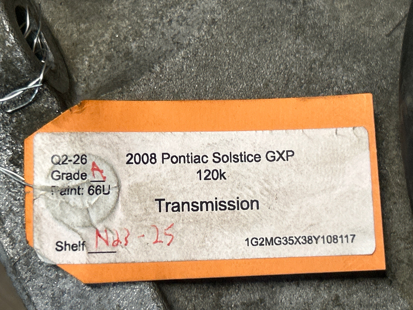 2006 - 2010 Pontiac Solstice RWD Automatic Transmission AT 5L40E OEM