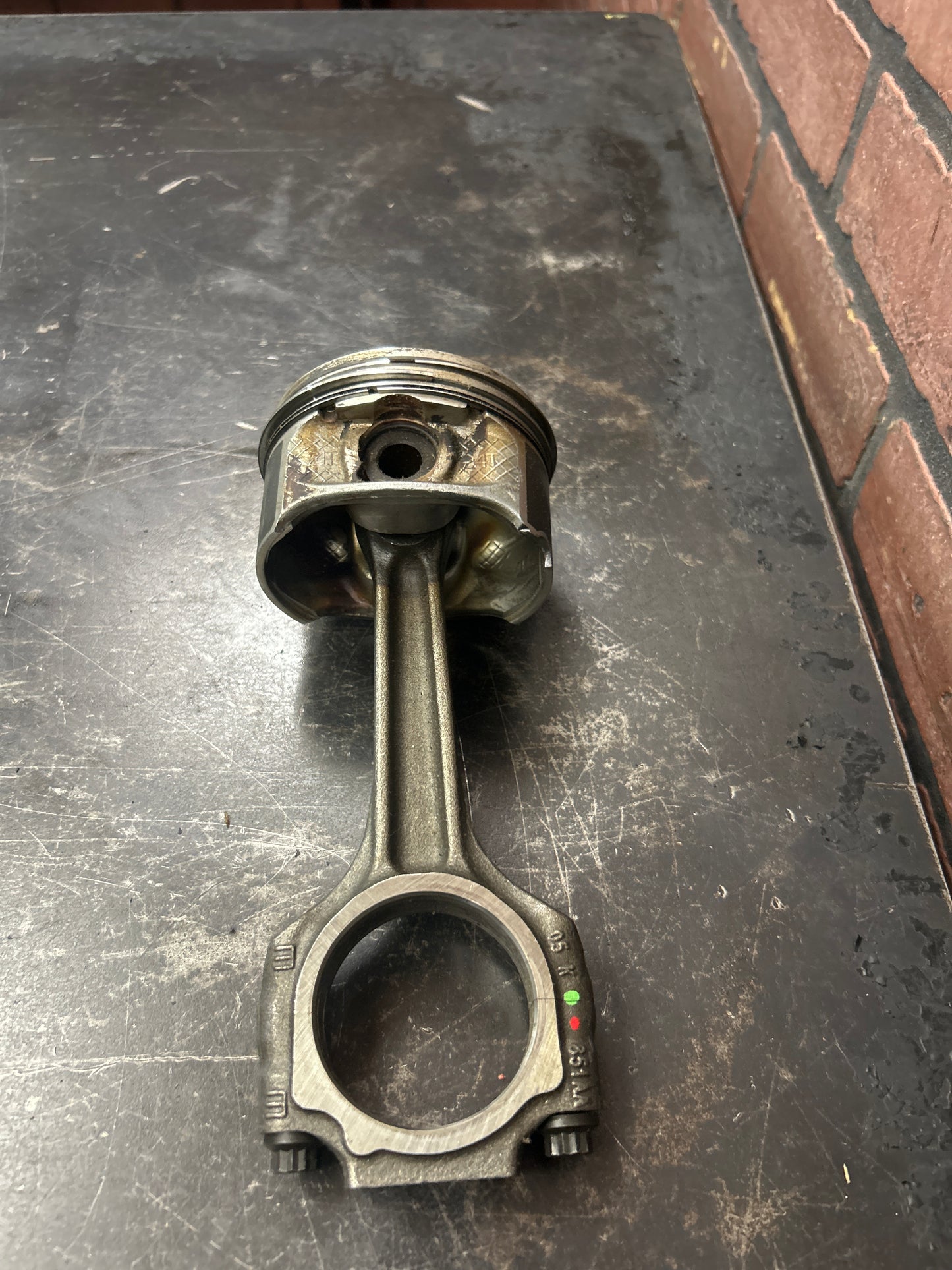 2008-2009 Dodge Caliber SRT4 Right Side Mahle 87.4 mm Piston