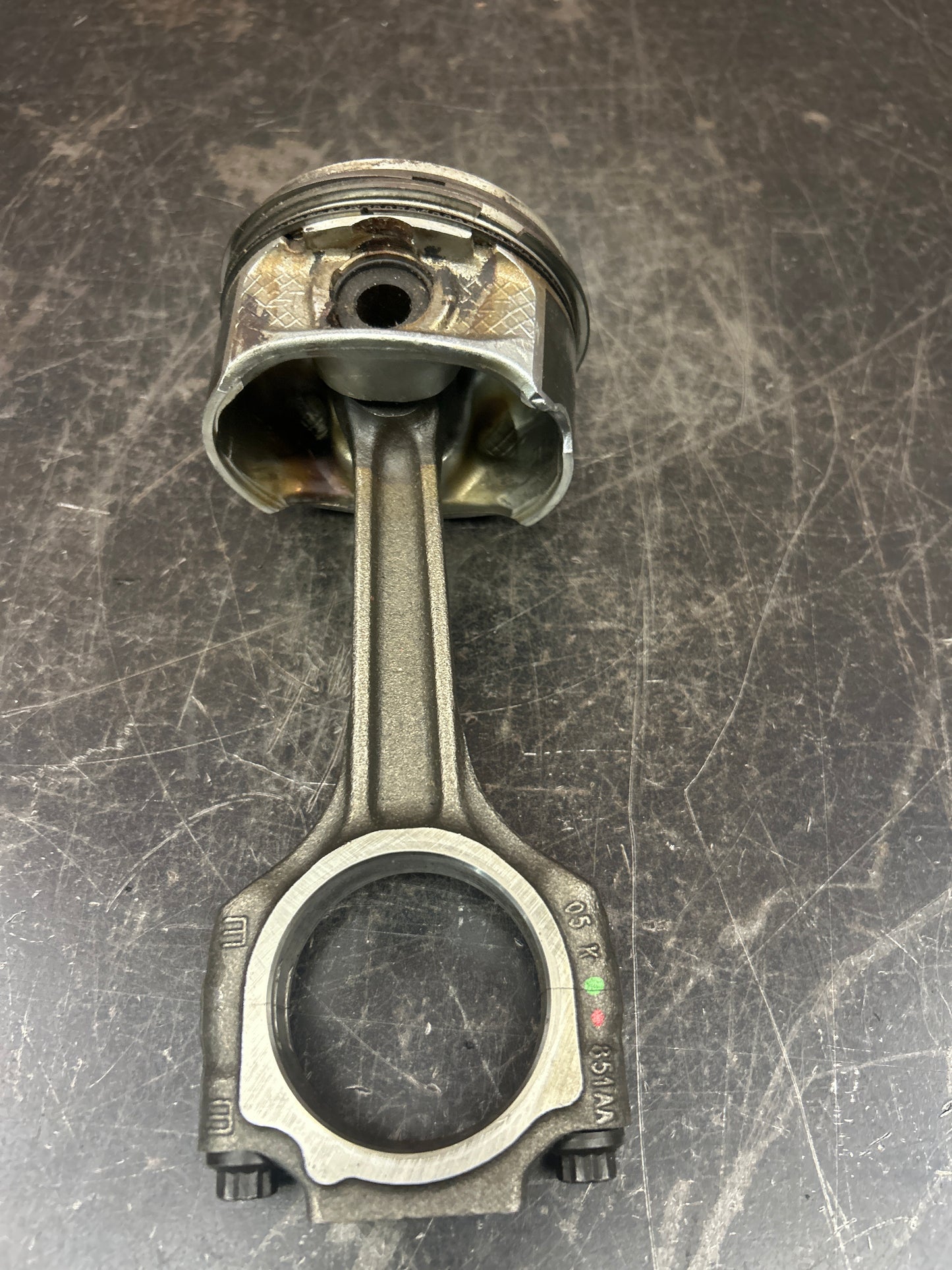 2008-2009 Dodge Caliber SRT4 Right Side Mahle 87.4 mm Piston