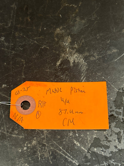 2008-2009 Dodge Caliber SRT4 Right Side Mahle 87.4 mm Piston